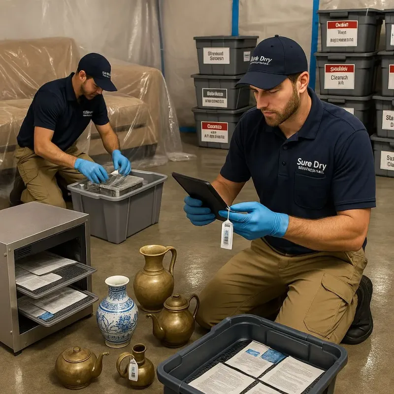 Content Protection and Restoration process in Petaluma, CA