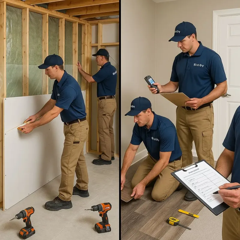 Repairs and Reconstruction process in Petaluma, CA
